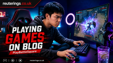 Playing Games on Blog PlayBattleSquare
