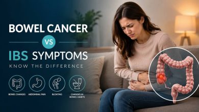 bowel cancer vs IBS symptoms
