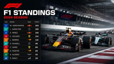 Formula 1 Standings