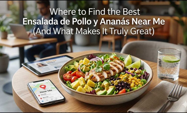 Best Ensalada de Pollo y Ananás Near Me