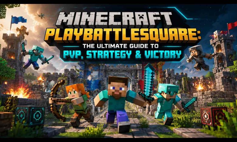 Minecraft PlayBattleSquare