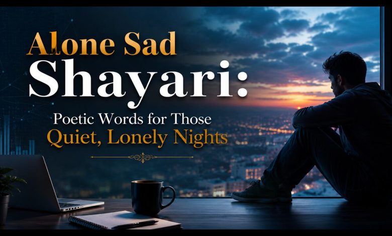 Alone Sad Shayari